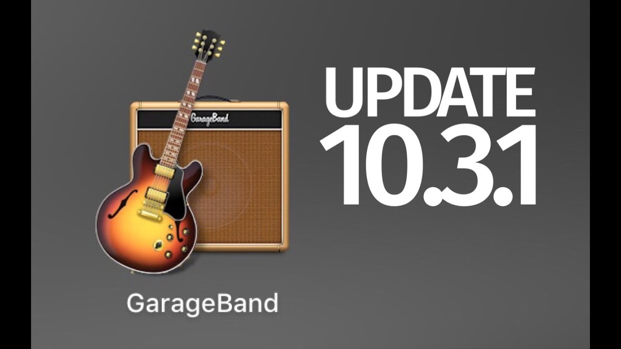 What is the latest version of garageband for mac
